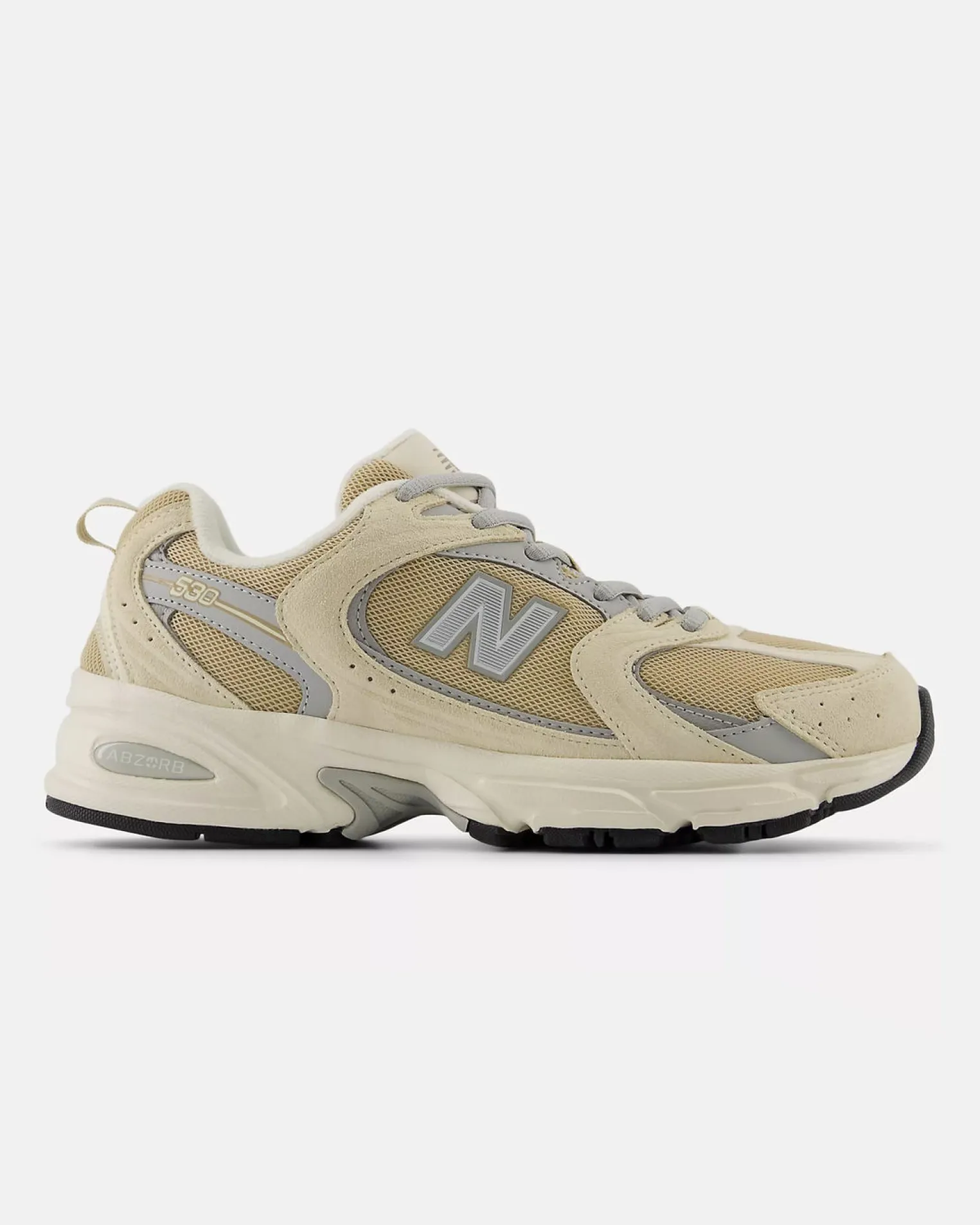 NEW BALANCE 530 - Sneaker da donna beige con intersuola ABZORB