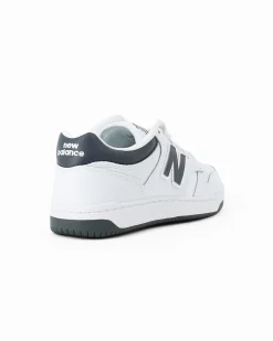 NEW BALANCE 480 - Sneaker da uomo bianca e grigia - BB480LWE