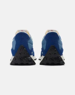 NEW BALANCE - SNEAKERS BLU CON LOGO ROSSO LIFESTYLE, NUMERATA 35,5/40 - GS327VD