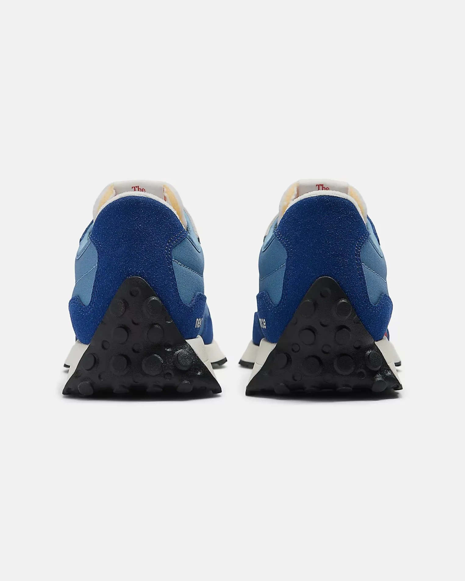 NEW BALANCE - SNEAKERS BLU CON LOGO ROSSO LIFESTYLE, NUMERATA 35,5/40 - GS327VD