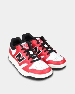 NEW BALANCE - SNEAKERS DA BAMBINO LIFESTYLE ROSSA E NERA, NUMERATA 28/35 - PSB480TT