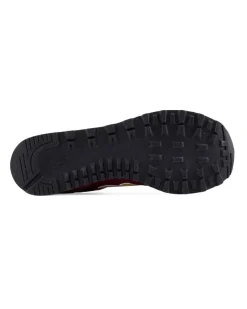 NEW BALANCE - SNEAKERS DA UOMO BORDEAUX, GIALLA E BLU  LIFESTYLE SUEDE/TEX - ML515WN