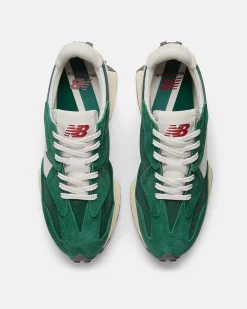NEW BALANCE - SNEAKERS LIFESTYLE VIN.SUEDE/LTHR/NYL VERDE DA UOMO - U327WRG