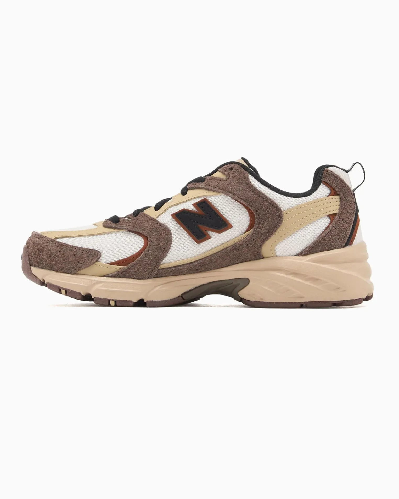 NEW BALANCE - SNEAKERS LIFESTYLE MARRONI, BEIGE E NERO, MR530SNC
