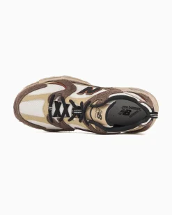 NEW BALANCE - SNEAKERS LIFESTYLE MARRONI, BEIGE E NERO, MR530SNC