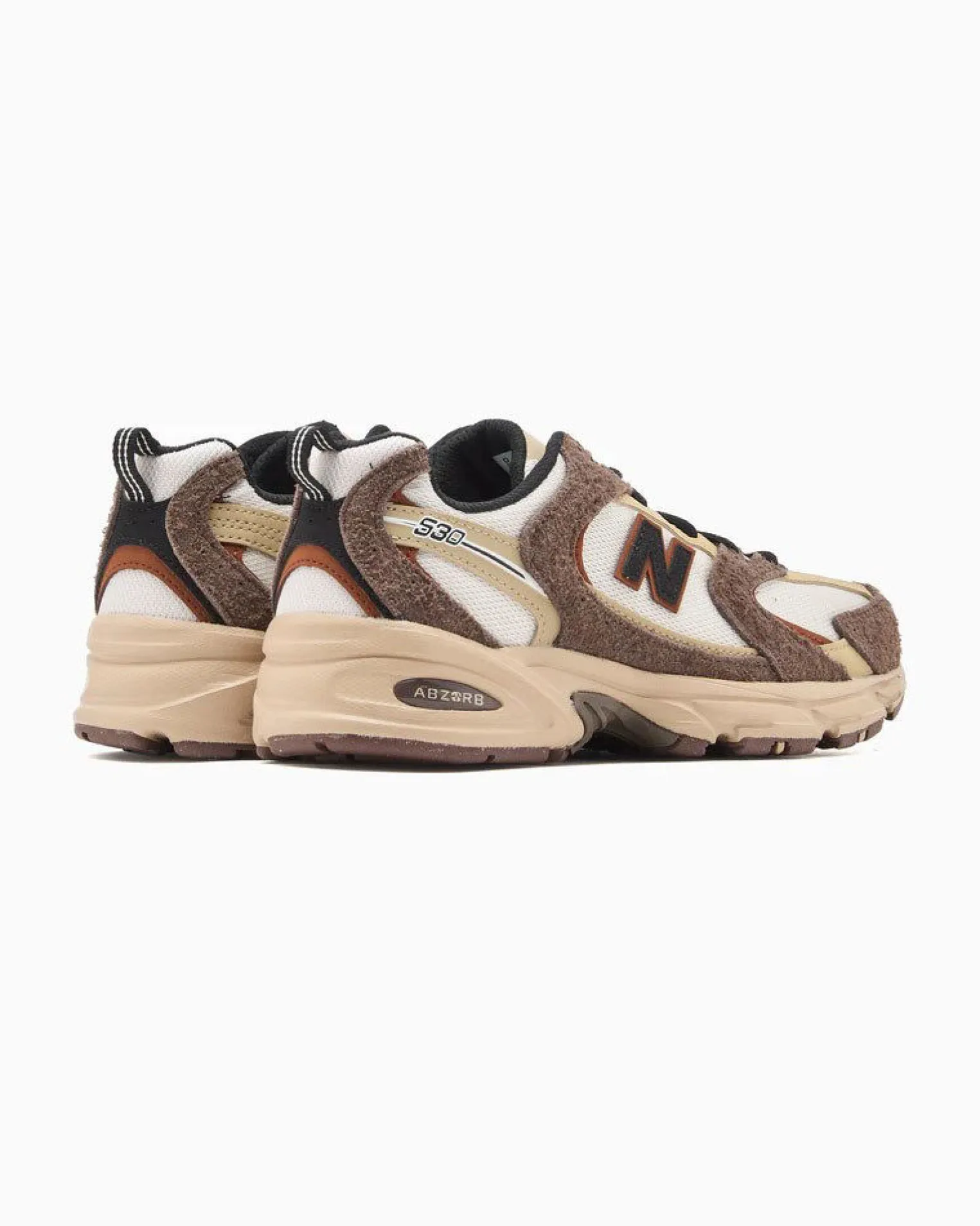 NEW BALANCE - SNEAKERS LIFESTYLE MARRONI, BEIGE E NERO, MR530SNC