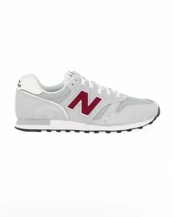 NEW BALANCE - SNEAKERS LIFESTYLE GRIGIE CON DETTAGLI ROSSI DA UOMO, U3732LL