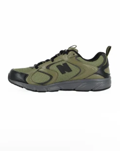 NEW BALANCE - SNEAKERS LIFESTYLE VERDI CON DETTAGLI NERI DA UOMO, M4084HQ