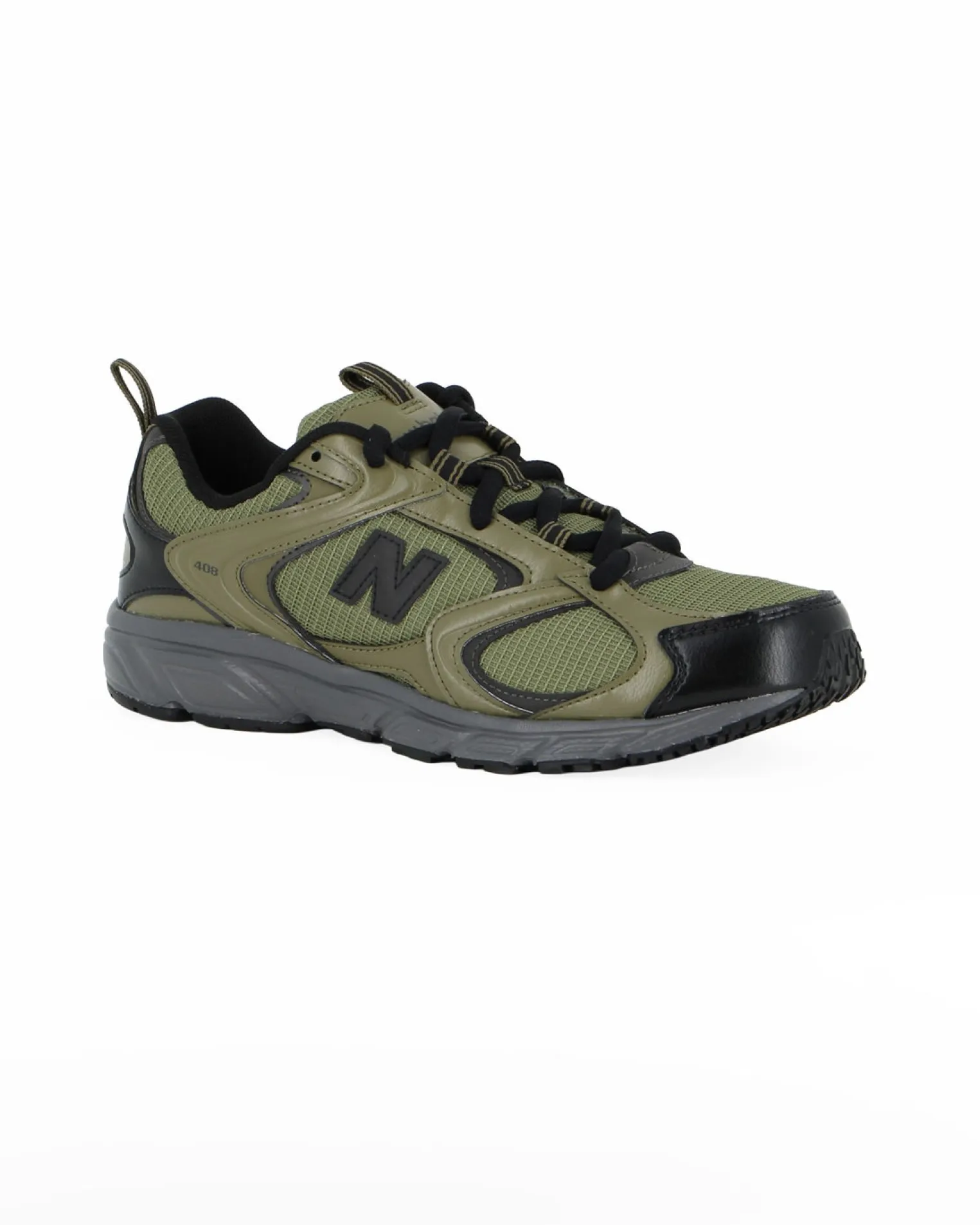 NEW BALANCE - SNEAKERS LIFESTYLE VERDI CON DETTAGLI NERI DA UOMO, M4084HQ