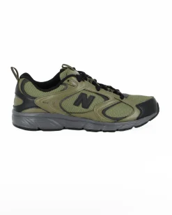 NEW BALANCE - SNEAKERS LIFESTYLE VERDI CON DETTAGLI NERI DA UOMO, M4084HQ