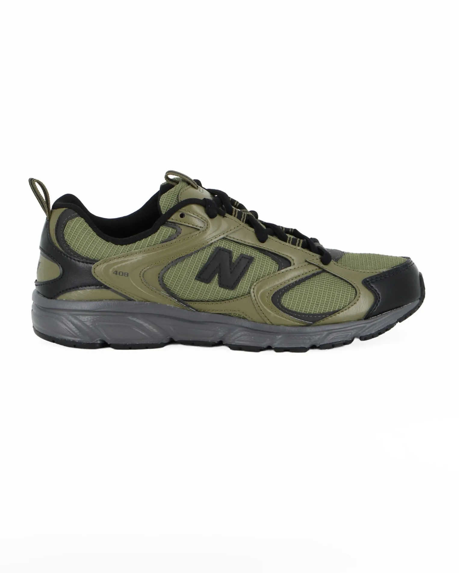 NEW BALANCE - SNEAKERS LIFESTYLE VERDI CON DETTAGLI NERI DA UOMO, M4084HQ