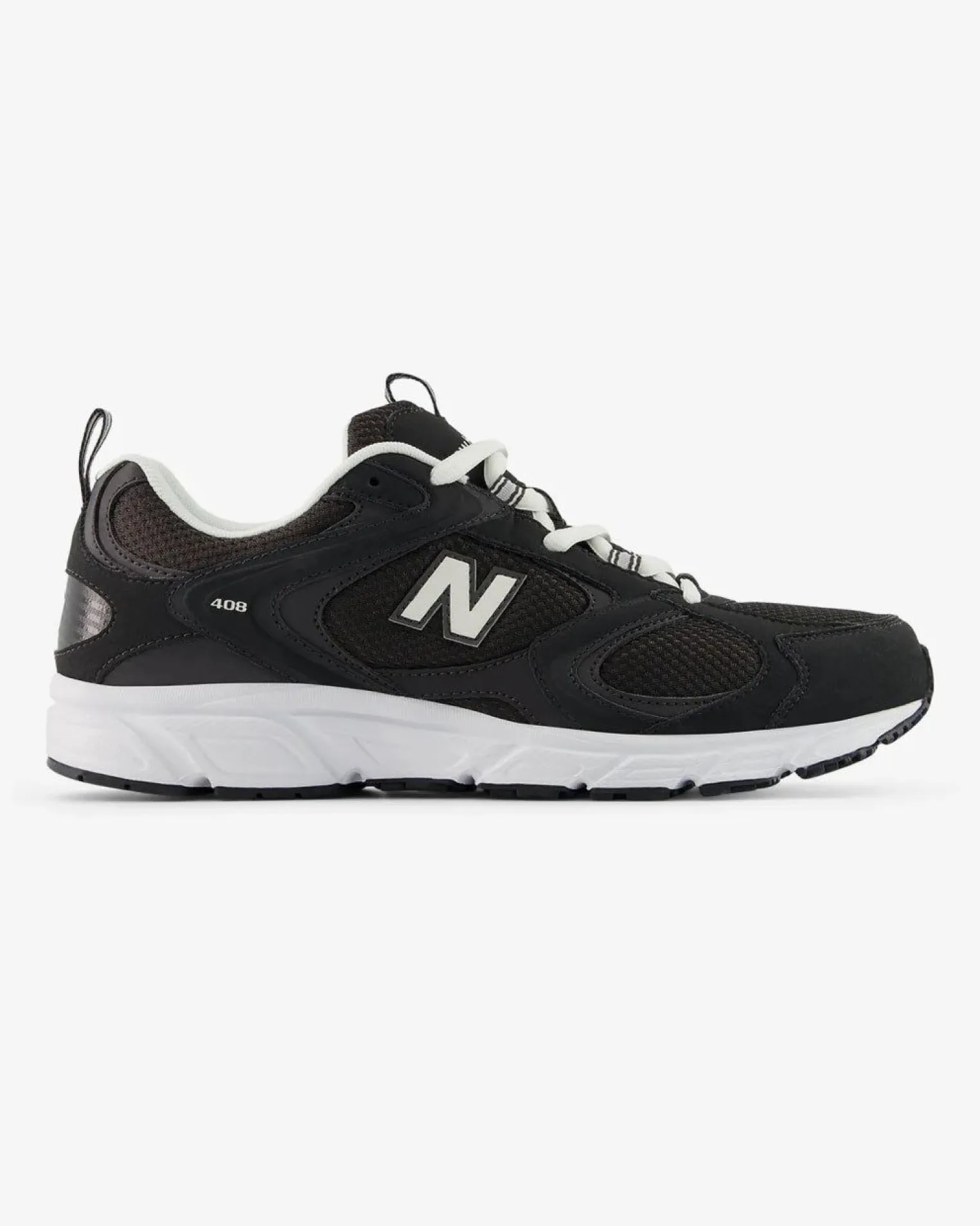 NEW BALANCE 408 – SNEAKERS UOMO ELEVATED ESSENTIALS NERA / BIANCA – U4089BN
