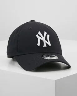 NEW ERA - Cappello blu scuro regolabile con logo bianco - 9 FORTY