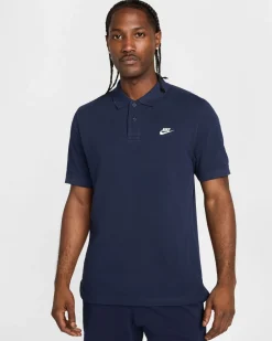 NIKE CLUB SS PIQUE - Polo mezza manica blu - FN3894/451
