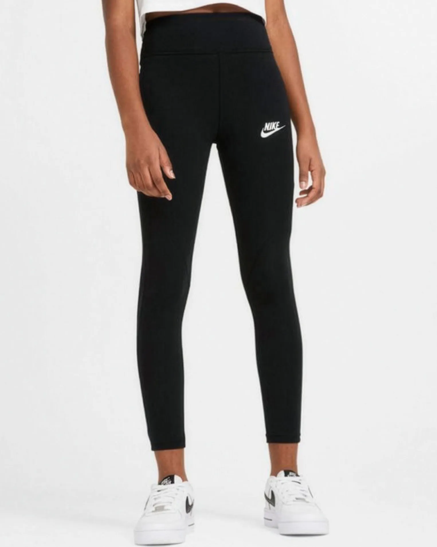 NIKE - LEGGINGS FAVORITES GX HW BLACK-WHITE - CU8248/010