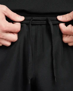 NIKE - Pantaloncini neri da uomo in tessuto traspirante