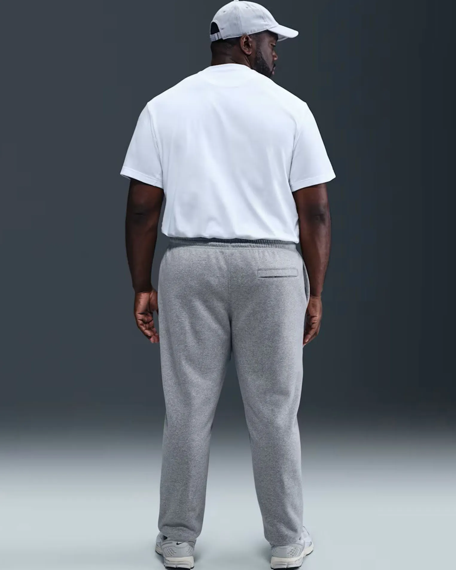 NIKE – PANTALONE UOMO CLUB GRIGIO – FN3808/063