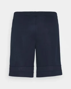 NIKE - Pantaloni corti da uomo blu in tessuto traspirante con logo bianco