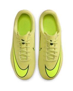 NIKE - SCARPA DA CALCIO JUNIOR VAPOR 16 CLUB FG/MG A GIALLA E NERA, DAL 34 AL 38.5, FQ8286-300