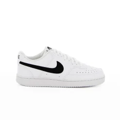 NIKE - Sneaker da uomo bianca e nera - COURT VISION LO NN