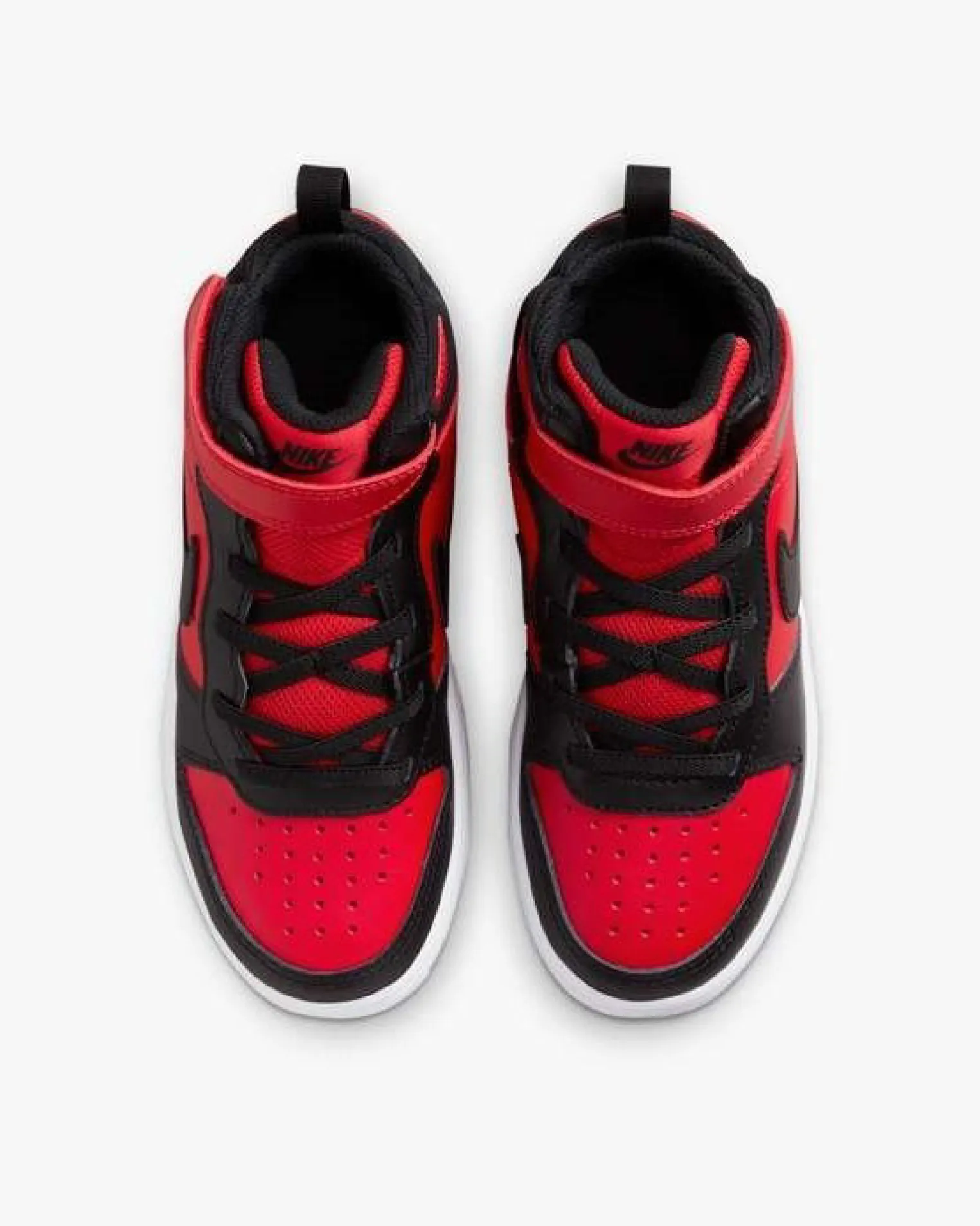 NIKE - Sneakers alta da bambini COURT BOROUGH MID 2 - CD7783/602
