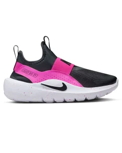 NIKE - SNEAKERS JUNIOR FLEX RUNNER 4 GS NERE E FUXIA DAL 36 AL 40, IF2893/604