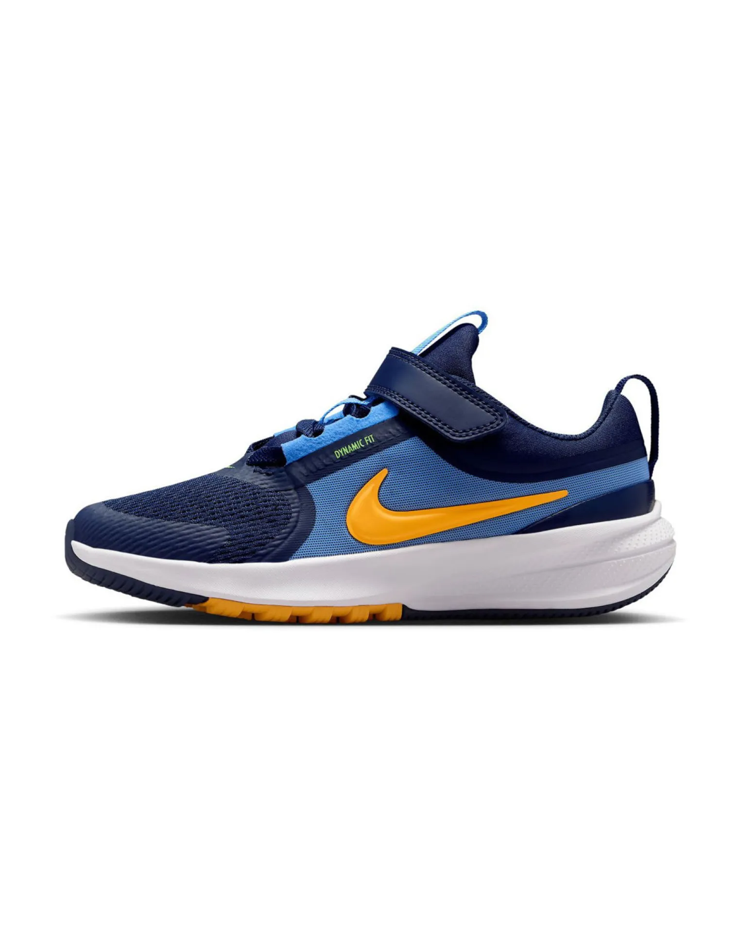 NIKE - SNEAKERS KIDS BLU, CELESTE E ARANCIONE, STAR RUNNER 5 PS, HF7005-403