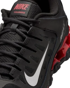 NIKE - SNEAKERS REAX 8 TR MESH NERE CON DETTAGLI ROSSI DA UOMO, 621716/039