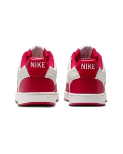 NIKE - SNEAKERS SCARPA COURT VISION LOW ROSSA E BIANCA - HM9862/600