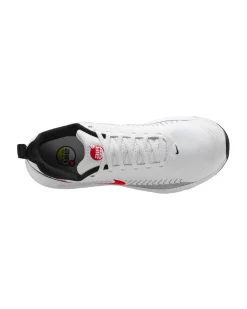 NIKE  -SNEAKERS UOMO BIANCHE, NERE E ROSSE AIR MAX NUAXIS,  FD4329-104