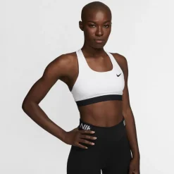 NIKE - TOP DF SWSH BAND NONPDED BRA WHITE - BV3900/100