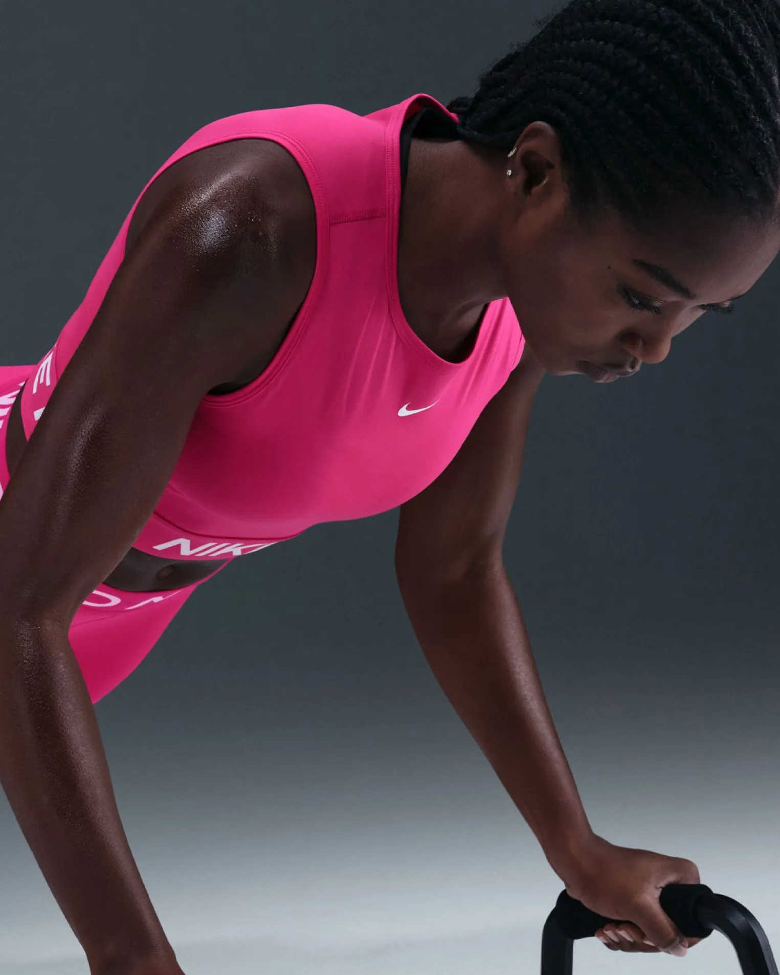NIKE - TOP DONNA PRO FUXIA – FZ3615/666