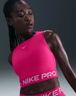NIKE - TOP DONNA PRO FUXIA – FZ3615/666