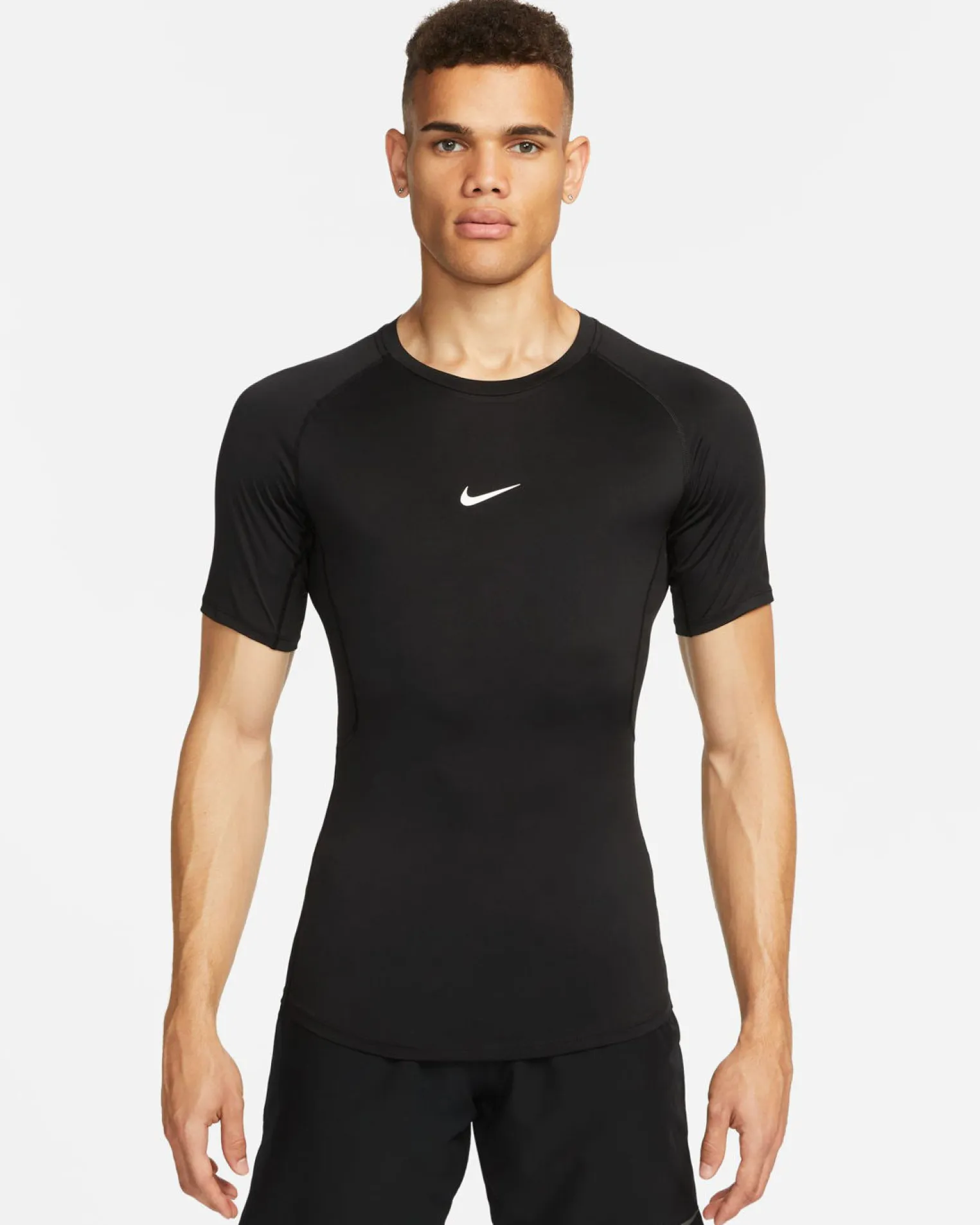 NIKE – T-SHIRT DA ALLENAMENTO PRO NERO DA UOMO – FB7932/010