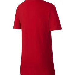 NIKE  – T-SHIRT KIDS MEZZA MANICA TEE EMB FUTURA  ROSSA  – AR5254/657