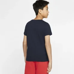 NIKE  – T-SHIRT KIDS MEZZA MANICA TEE EMB FUTURA  BLU – AR5254/451
