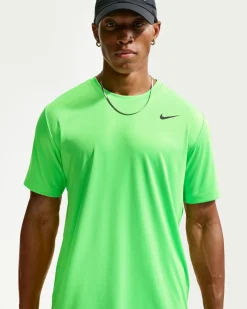 NIKE - T- SHIRT  MEZZA MANICA DF TEE STD FLEX  VERDE DA UOMO, IO1425/398