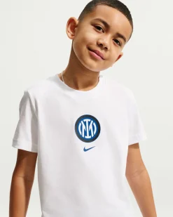 NIKE - T-SHIRT MEZZA MANICA  INTER JUNIOR (8-15 ANNI) BIANCA -  IM1710/100
