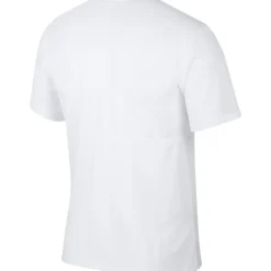 NIKE - T-SHIRT MM NK BREATHE RUN TOP SS WHITE