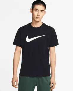 NIKE - T-SHIRT MM NSW TEE ICON SWOOSH DA UOMO BIANCA - DC5094/010