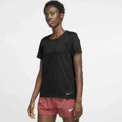 NIKE - T-SHIRT MM RUN TOP BLACK - 890353/010