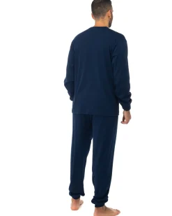 NOTTI MAGICHE - PIGIAMA UOMO BLU 100% COTONE - MADE IN ITALY