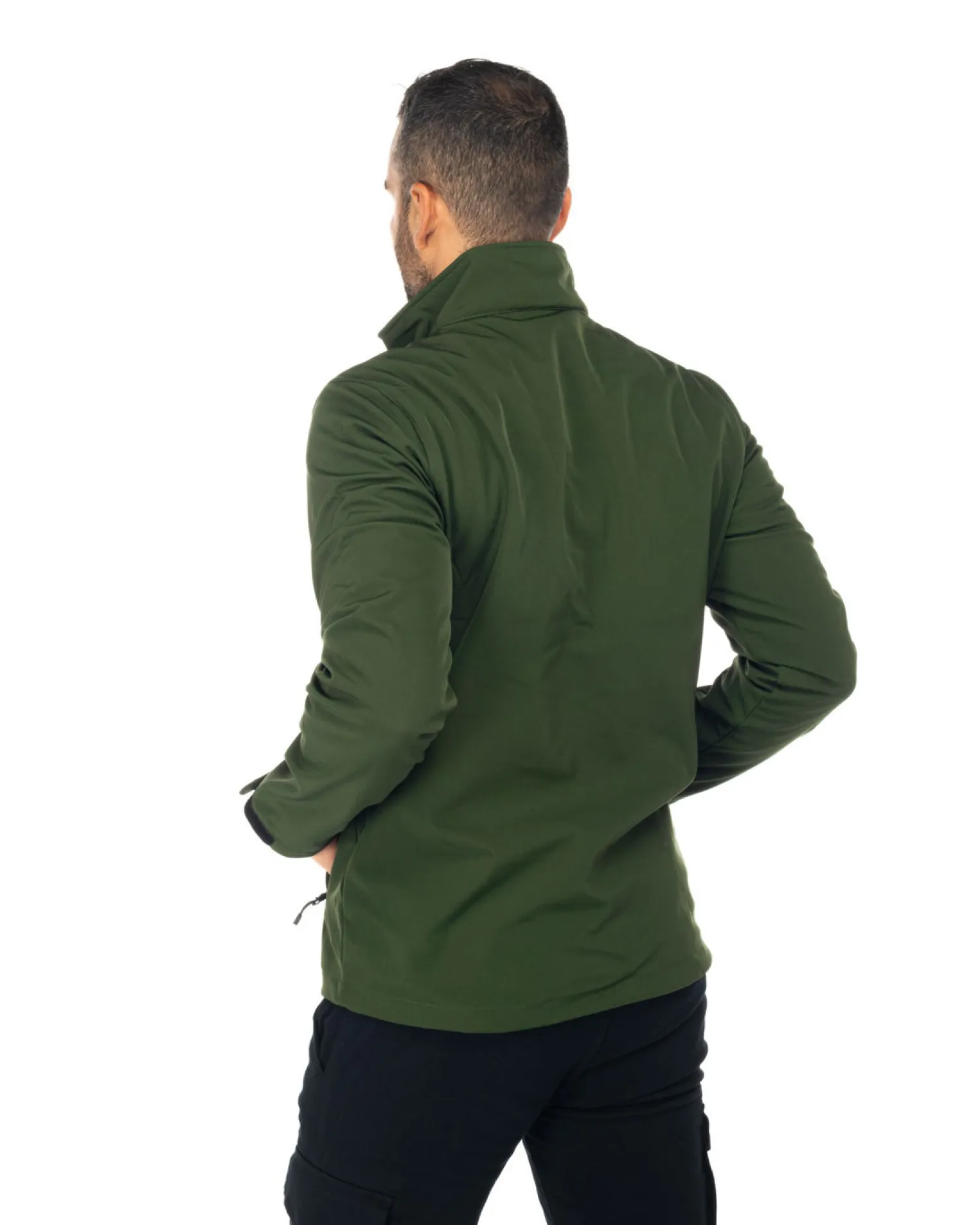 ON SPIRIT - GIACCA VERDE IN SOFTSHELL DA UOMO AU01952