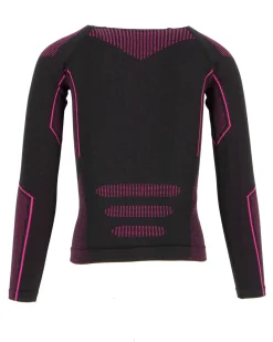 ON SPIRIT -  MAGLIA TERMICA KIDS  NERA E FUXIA  PARIS - AG00090