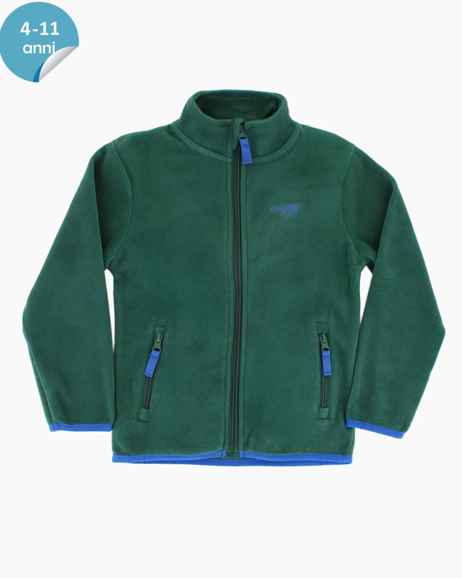 ON SPIRIT - MICROPILE BIMBO VERDE E BLU ELETTRICO - ADAMO