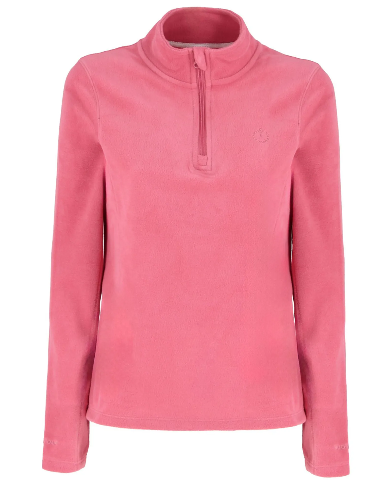 ON SPIRIT - MICROPILE DONNA MEZZA ZIP CORALLO - VALENTINA
