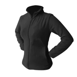 ON SPIRIT - MICROPILE FULL ZIP CON TASCHE DONNA BLACK