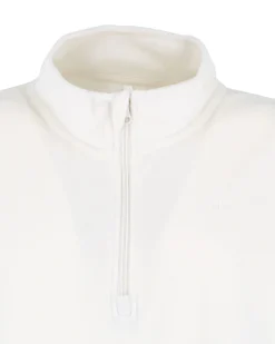 ON SPIRIT - MICROPILE UOMO  MEZZA ZIP BIANCO - VITTORIO