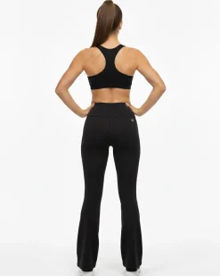 ON SPIRIT -  PANTALONE SVASATO DONNA THERMO FLEECE  NERO  AMALIA -  AD02195_A7250