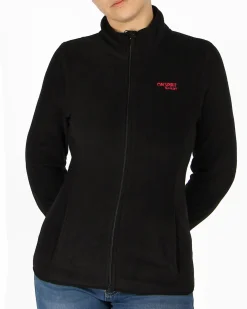 ON SPIRIT - PILE DONNA FULL ZIP NERO - LUANA